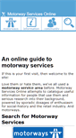 Mobile Screenshot of motorwayservicesonline.co.uk